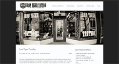 Desktop Screenshot of irontigertattoo.com